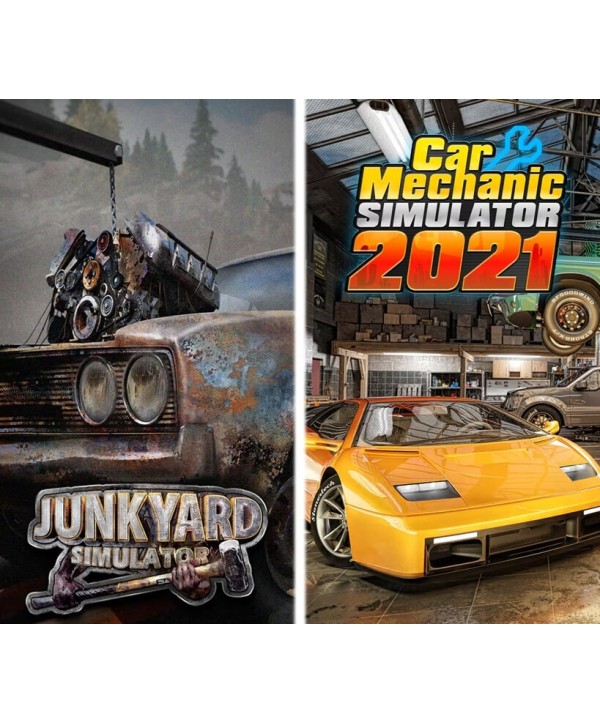 Junkyard Simulator & Car Mechanic Simulator 2021 Xbox One / Xbox Series X|S Xbox One Key European Union